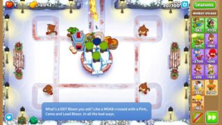 ASMR: I Break 2 Million Rubbers In The Snow (BTD6 Winter Park CHIMPS)