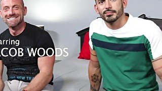 Intense Kissing Session With Jacob Woods & Cesar Ross