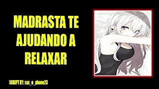 (AUDIO EROTICO) SUA MADASTRA TE AJUDANDO A RELAXAR.wmv