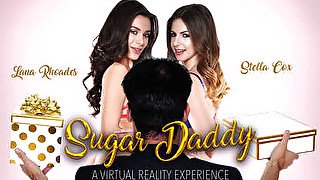 Sugar Step daddy featuring Lana Rhoades and Stella Cox - NaughtyAmericaVR