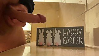 Three little bunnies offered up their asses for Easter so I covered them with cum