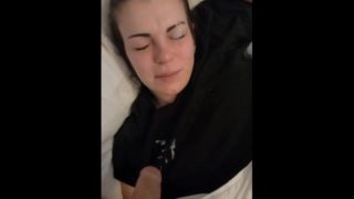 Wake her up like this cumshot