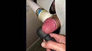 Milker and Wand Gloryhole CUM