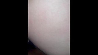 Tatted white Bbw throwing it back on me