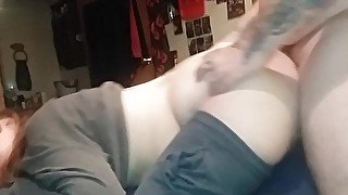 Brunette Wife Gets Fucked in the Ass