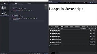 Javascript Tutorial - Part 5 - Loops and knots. The BDSM of coding