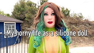 The horny life of a living fuck doll