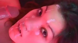 My beautiful bride gets fucked and facialed by me and enjoys it