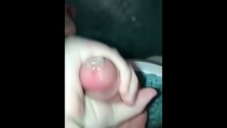 Virgin cums in condom