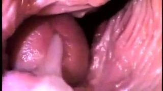 This is what cumshot looks like from inside a wet pussy