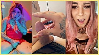 Uma deliciosa compilação da trans Emma Ink - Video Completo em OF/EMMAINK13