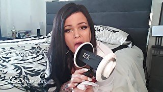 Asmr Girlfriend Ear Licking Moaning &amp; Dirty Talk