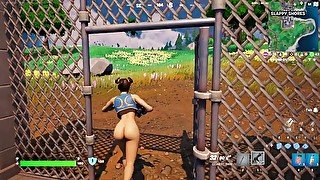 Fortnite gameplay (chun li bottomless)