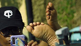 Candid Ebony Soles