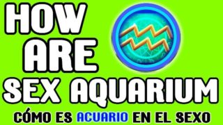 Acuario 2020, sexo, amor y como son?