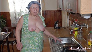 Great pictures collection in slideshow granny toying masturbation video