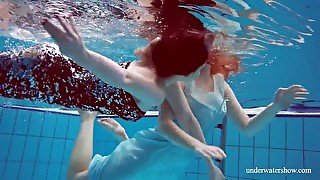 Hottest Underwater Girls Stripping Dashka And Vesta