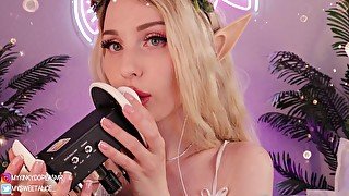 ASMR Naughty Elf Licking and Eating your ears (MySweetAlice aka MyKinkyDope) Exclusive ASMR