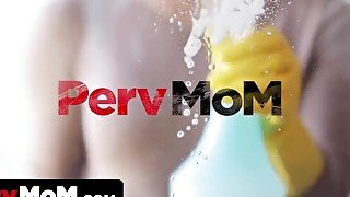 PervMom - Lucky Stud Bangs His Perfect Assed Step Mommy And Explodes Deeps Inside Her Tight Pussy