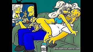 Simpsons hentai orgy