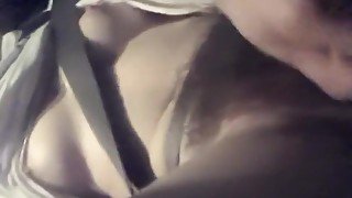 My Step sister Masturbates While Driving