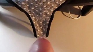 Cum on panties