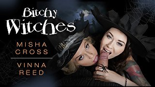 Misha Cross And Vinna Reed In Bitchy Witches Pov- Sexy Spell