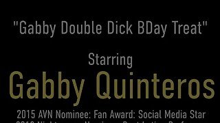 Double Dicked MexiMilf Gabby Quinteros Gives This Birthday Boy A 3Some!