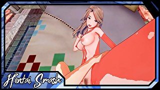 POV fucking Katalina doggystyle, missionary creampie - Granblue Fantasy Hentai