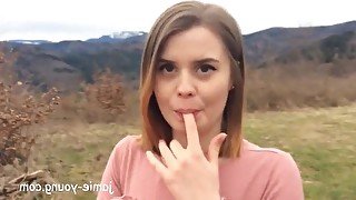 My First Outdoor Sex - POV Video