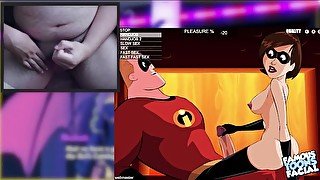 Elastigirl assfucked Porn Game hentai Xhtaihentai