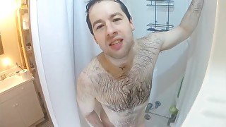 🥵💦Virgin Gets Horny In The Shower! xD