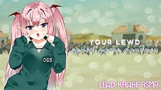 Your Lewd Squid Game Partner (Sound Porn) (English ASMR)