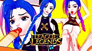 JINX LEAGUE OF LEGENDS ARCANE HENTAI