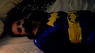 My Batgirl Hogtied Crotchroped And Tape Gagged