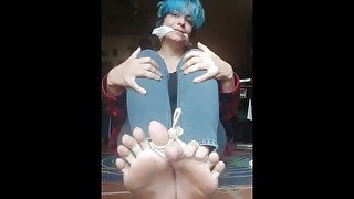 Toe and ankle bondage