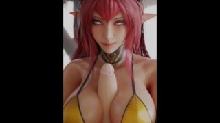 Daemon Girl Titfuck Animation 3D