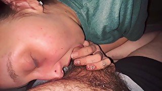 Slut Blew Me Until I Busted Down Her Throat🥵