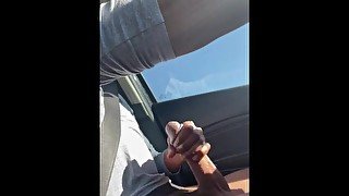 Jerking my BBC while driving