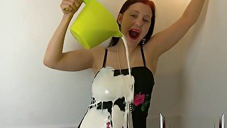 Pink heels and goo