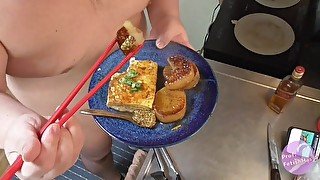 【Prof_FetihsMass】 Take it easy Japanese food! [大根と豆腐のステーキ]