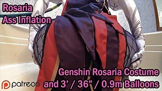 WWM - Rosaria Ass Inflation