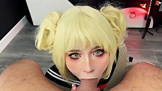 Himiko Toga and Her Hairy Pussy Celebrate 18th With First Sex and Сreampie