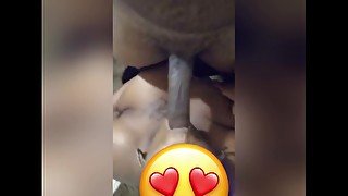 Ebony mom sneaky link llet me fuck her face while  at worry