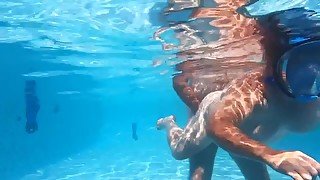 Afternoon fun in the pool