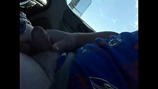 Caught Wanking By Trucker