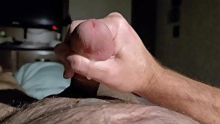 Massive hands free cumshot