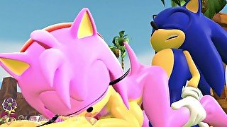 Sonic Fucks Amy's Tight, Wet Pussy & Gives Her a Creampie (ADR/ASMR) Animation: dradicon