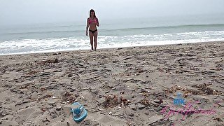 Fuck-tent on the beach