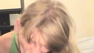 Toothless Blonde Street Walking Crack Whore Sucking Dick POV